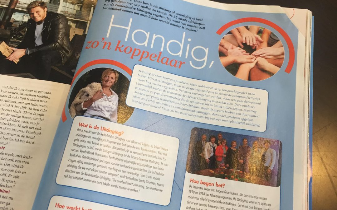 Interview met Gerda Geurtsen in magazine 100% NL