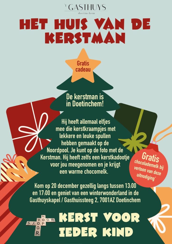 kerstman driekoningenkapel 2025