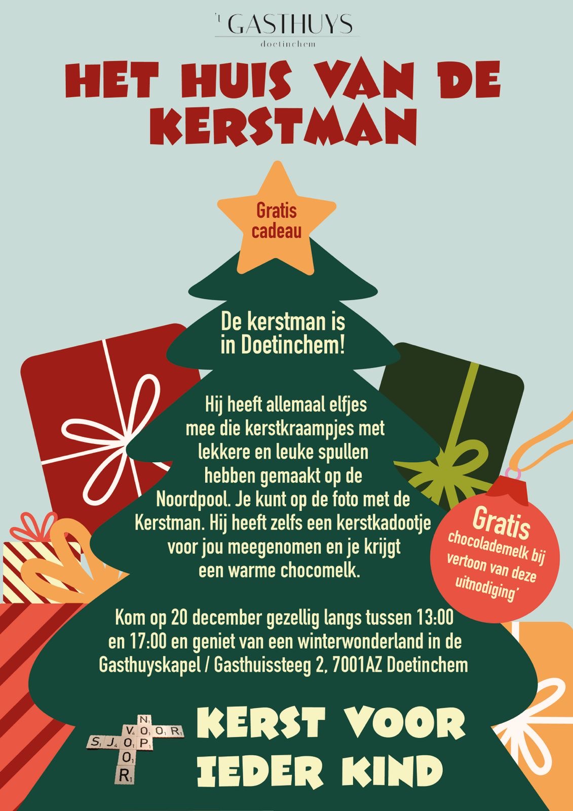 kerstman driekoningenkapel 2025